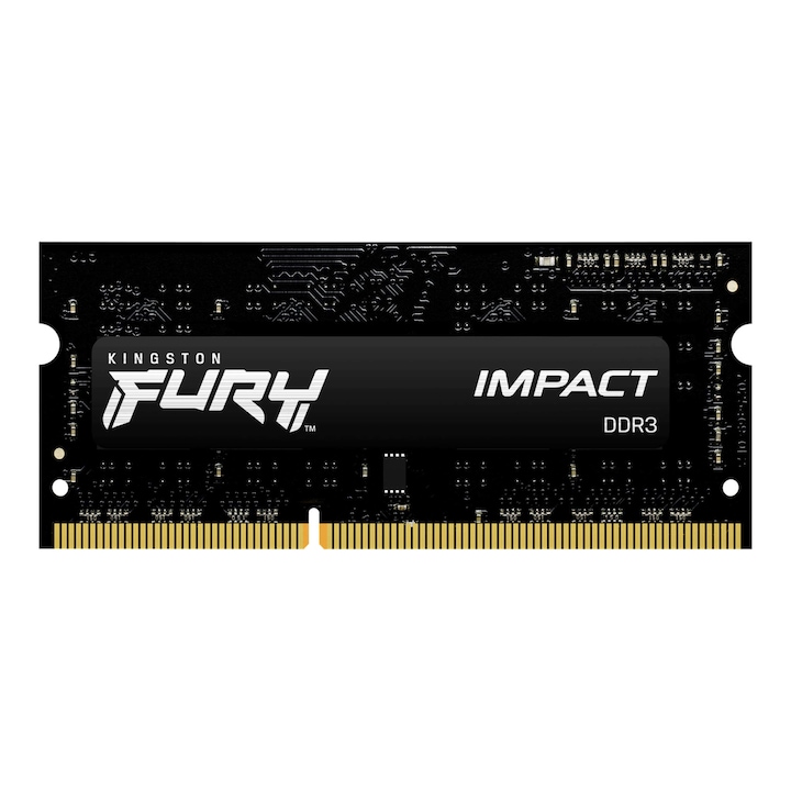 Лаптоп с памет Kingston Fury Impact, 8GB DDR3, 1866MHz CL11