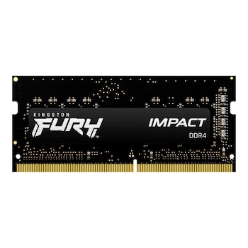 Memorie Laptop Kingston FURY Impact, 16GB DDR4, 3200MHz CL20 Memorie Laptop Kingston FURY Impact, 16GB DDR4, 3200MHz CL20