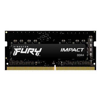 Memorie Laptop Kingston FURY Impact, 8GB DDR4, 3200MHz CL20 Memorie Laptop Kingston FURY Impact, 8GB DDR4, 3200MHz CL20