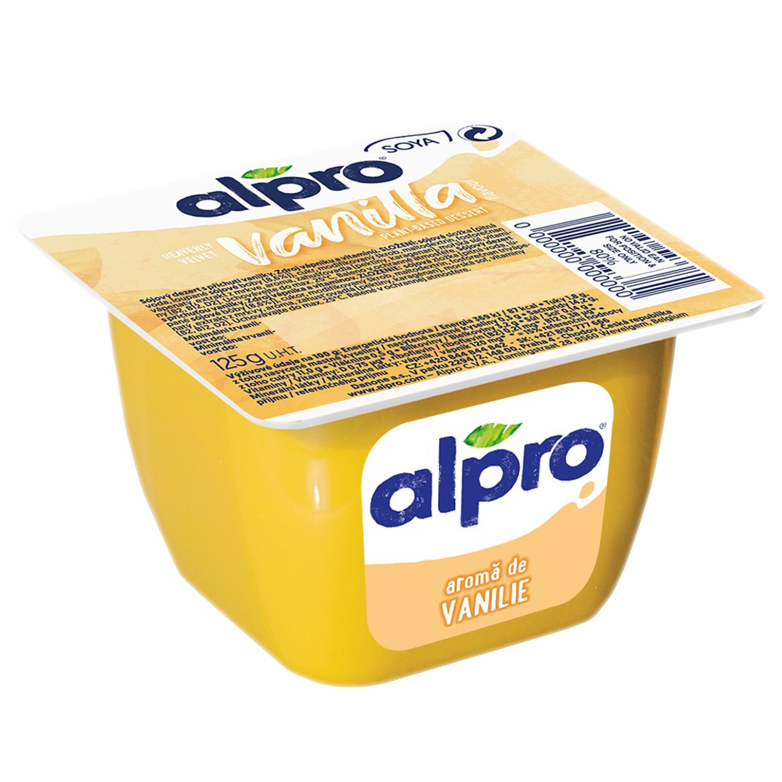 Desert din soia cu vanilie Alpro, 125g