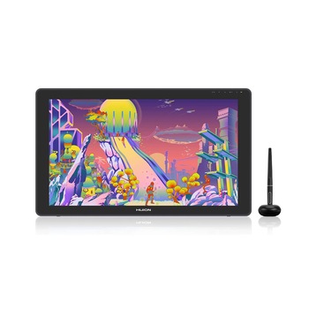 Tableta grafica Huion Kamvas 22, Creion fara baterie, Presiune 8192, Suport reglabil, 21.5 Tableta grafica Huion Kamvas 22, Creion fara baterie, Presiune 8192, Suport reglabil, 21.5