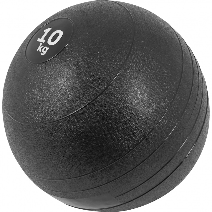 Minge Medicinala, Gorilla Sports, Negru, 10Kg