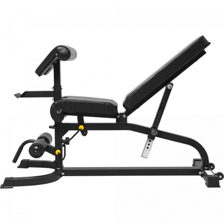 banca multifunctionala, Gorilla Sports, Scott, negru, 151 x 63 x 114 cm pret ieftin
