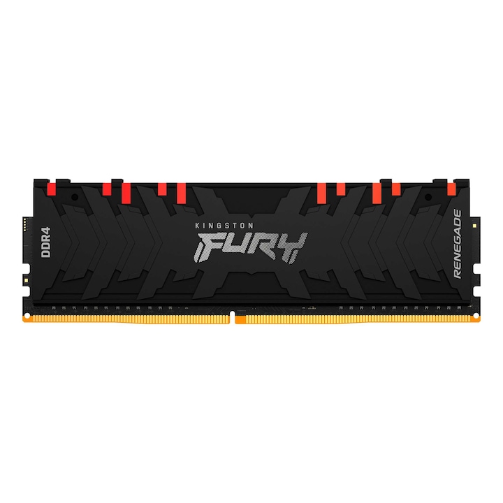 KINGSTON FURY Memória, DDR4, 32GB, 3200MHz, CL16, DIMM, Renegade RGB