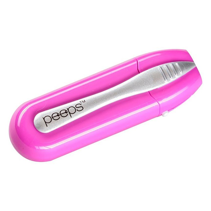Peeps by Carbonklean aktívszenes és antibakteriális szemüvegtisztító, ciklámen/ezüst