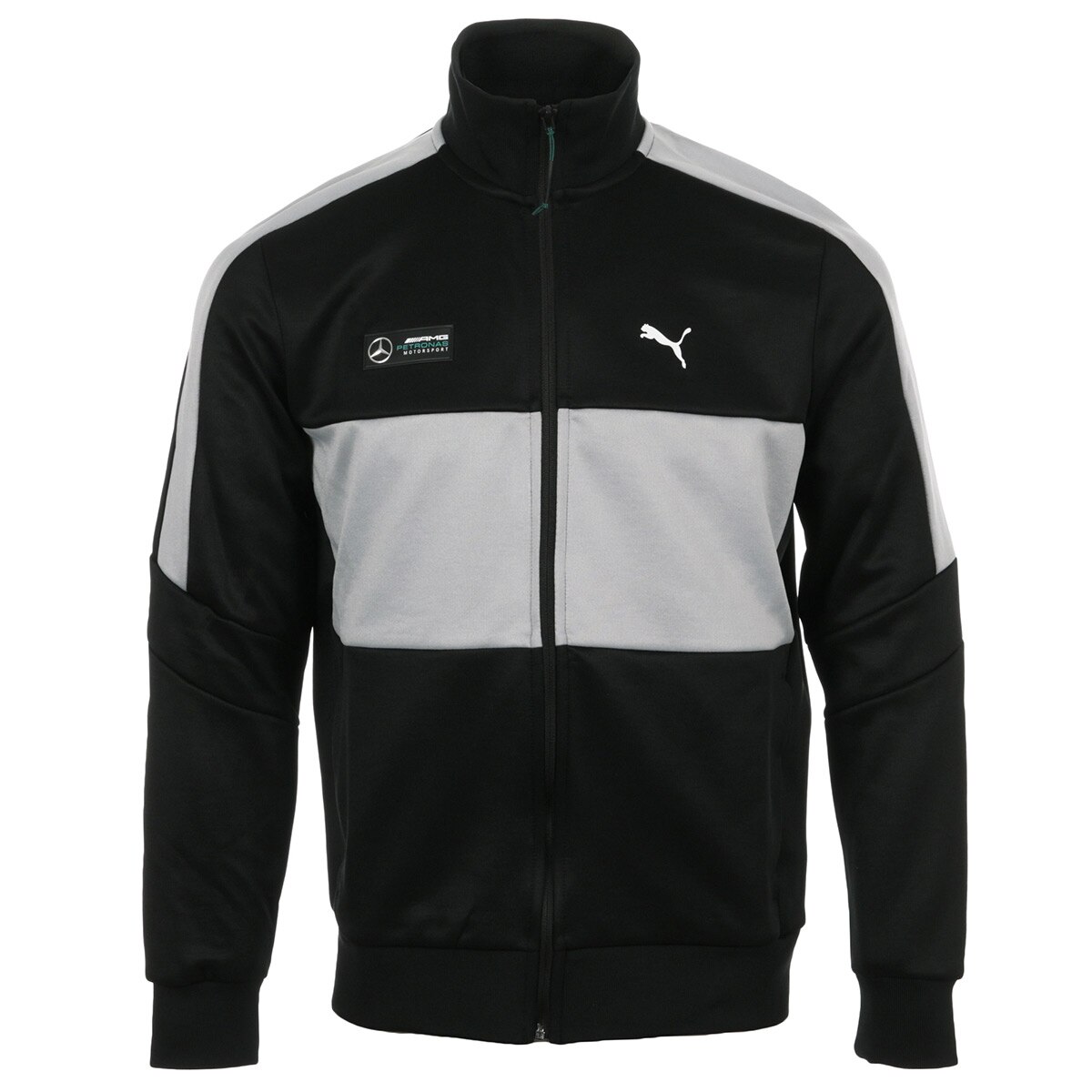 Hanorac Puma Mercedes AMG, Poliester/Bumbac, Negru/Alb, XS