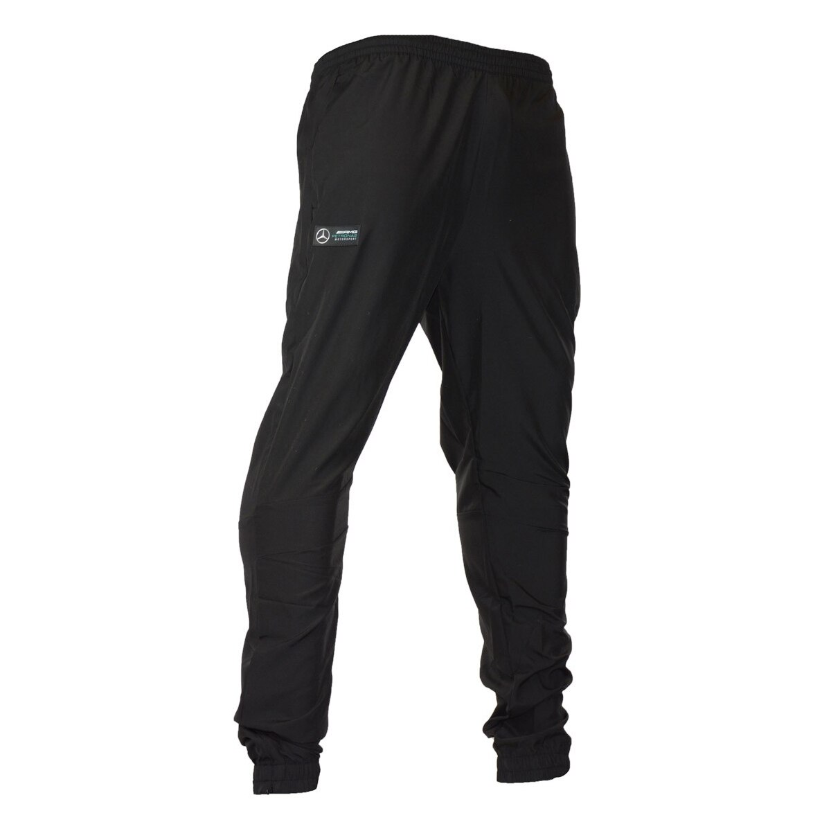 Pantaloni pentru antrenament Puma Mercedes APM Woven PTS II, Poliester, Negru, XS