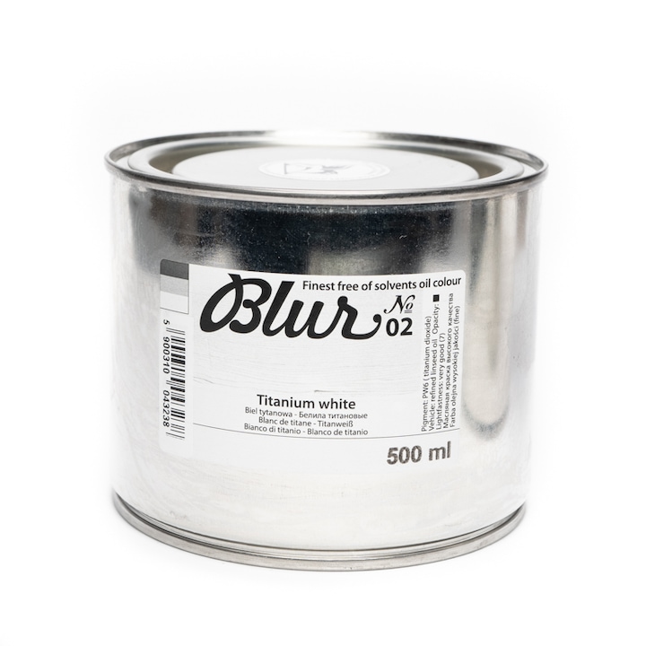 Olajszín, Renaissance BLUR, 500ml, 02 Titanium White