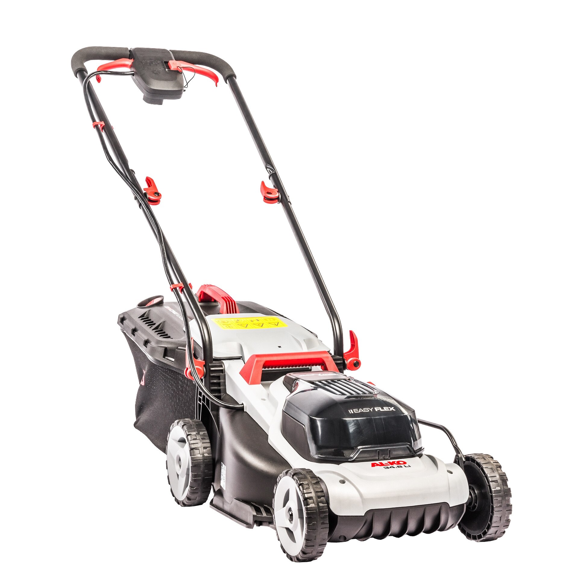 Masina tuns gazon acc AL-KO 34.8 LI EasyFlex include 2 acumulatori si incarcator dublu