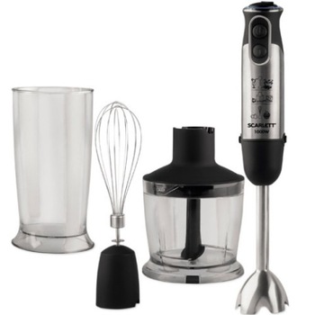 Blender de mana SC-HB42F50, negru, 1000 W, inox Blender de mana SC-HB42F50, negru, 1000 W, inox
