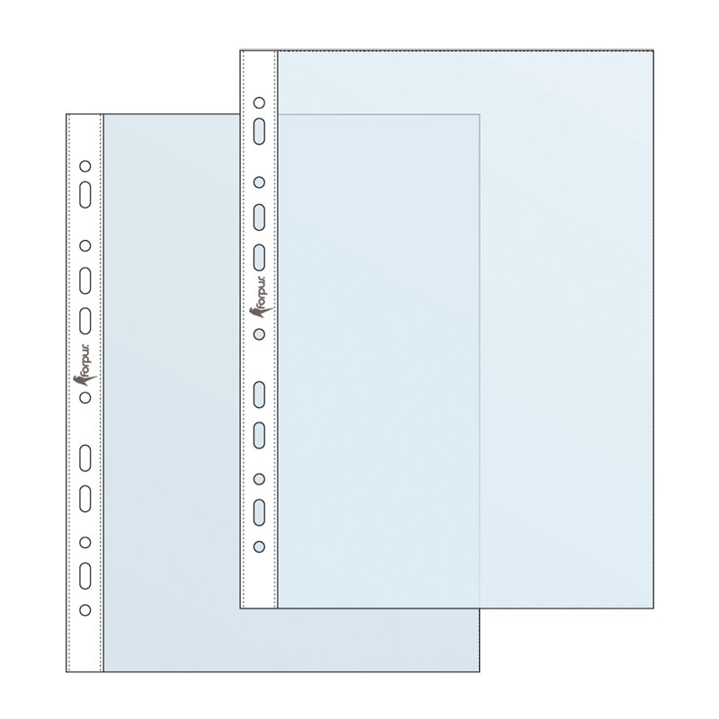 Folie de protectie Forpus 20501 A4 35 microni, mata, 100 folii/set