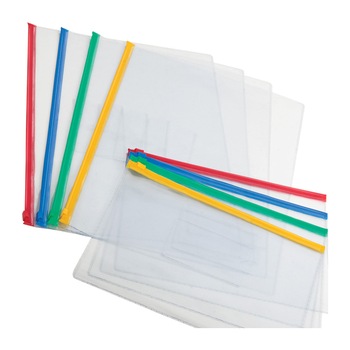 Folie de protectie Forpus 21205 A5 140 microni cu fermoar Folie de protectie Forpus 21205 A5 140 microni cu fermoar