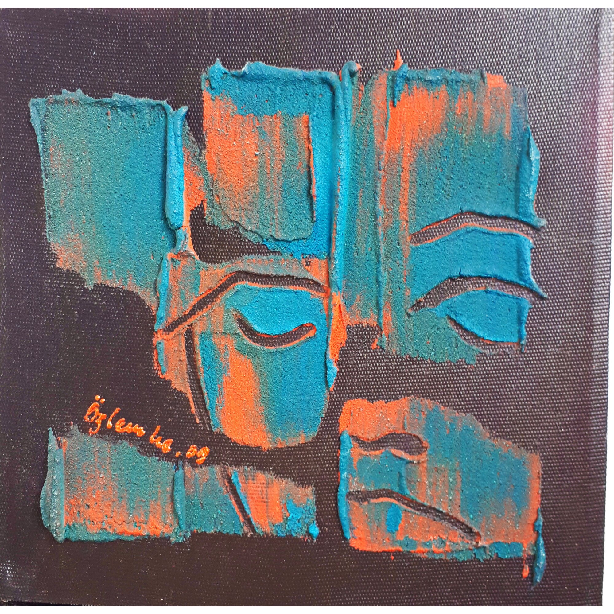 Tablou tehnica mixta 