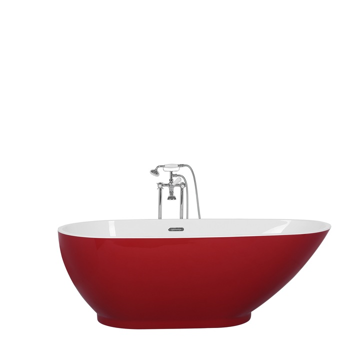 GUIANA Előkelő Piros Fürdőkád