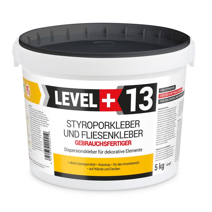 Adeziv Level Plus, RM13, Polistiren, 5 kg