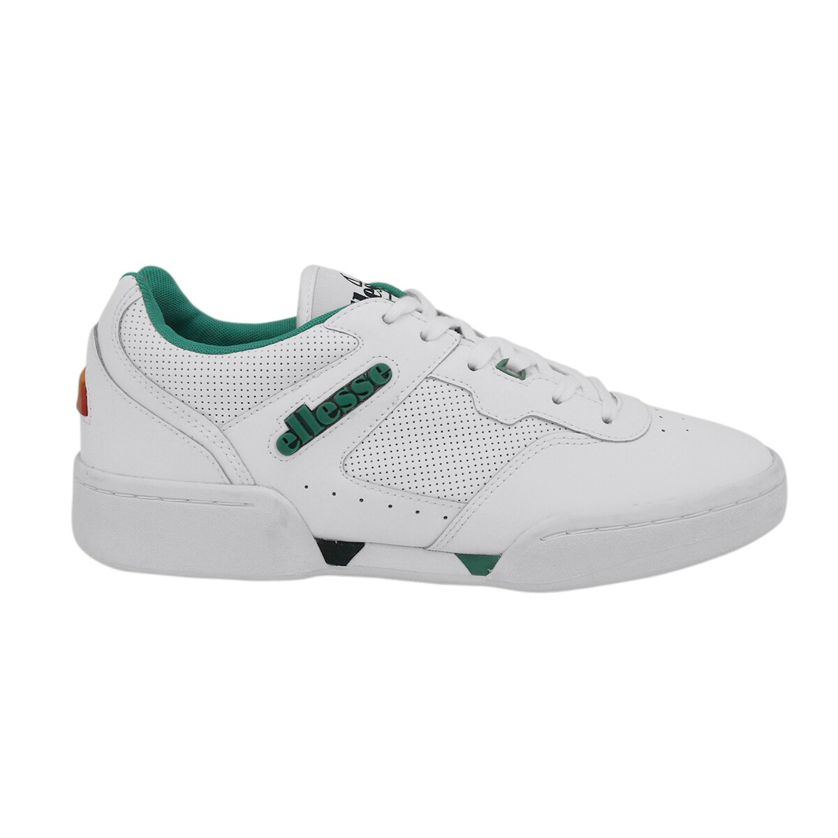 Pantofi sport Ellesse Piacentino 2.0, Piele/Textil/Cauciuc, Alb/verde, 46 EU