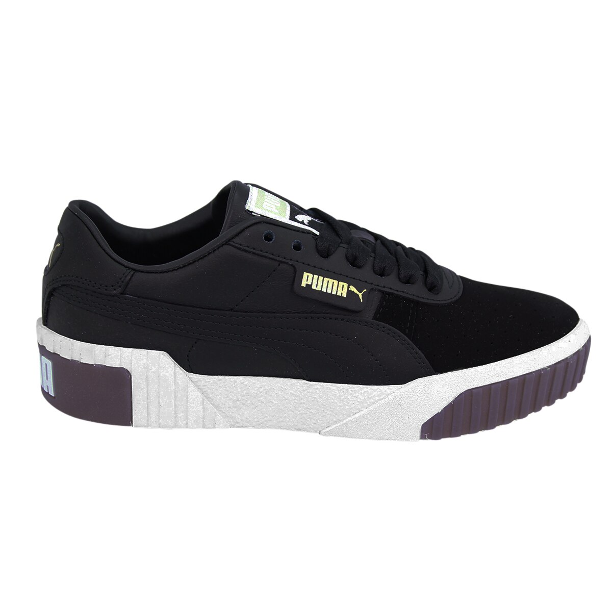 Pantofi sport Puma Cali Exotic, Material sintetic, Negru, 37 EU