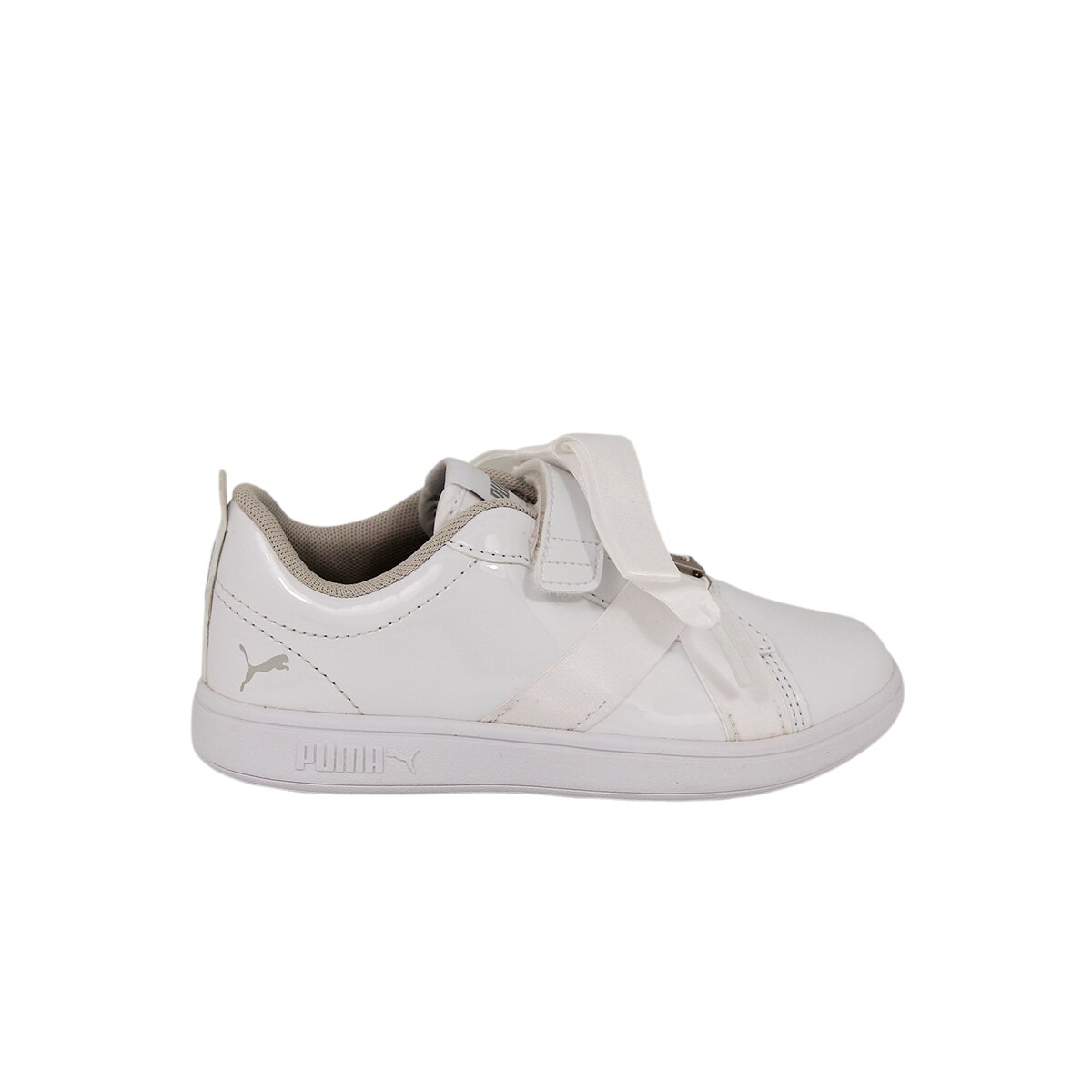 Pantofi sport Puma SMASH BKL PATENT, Sintetic, Alb