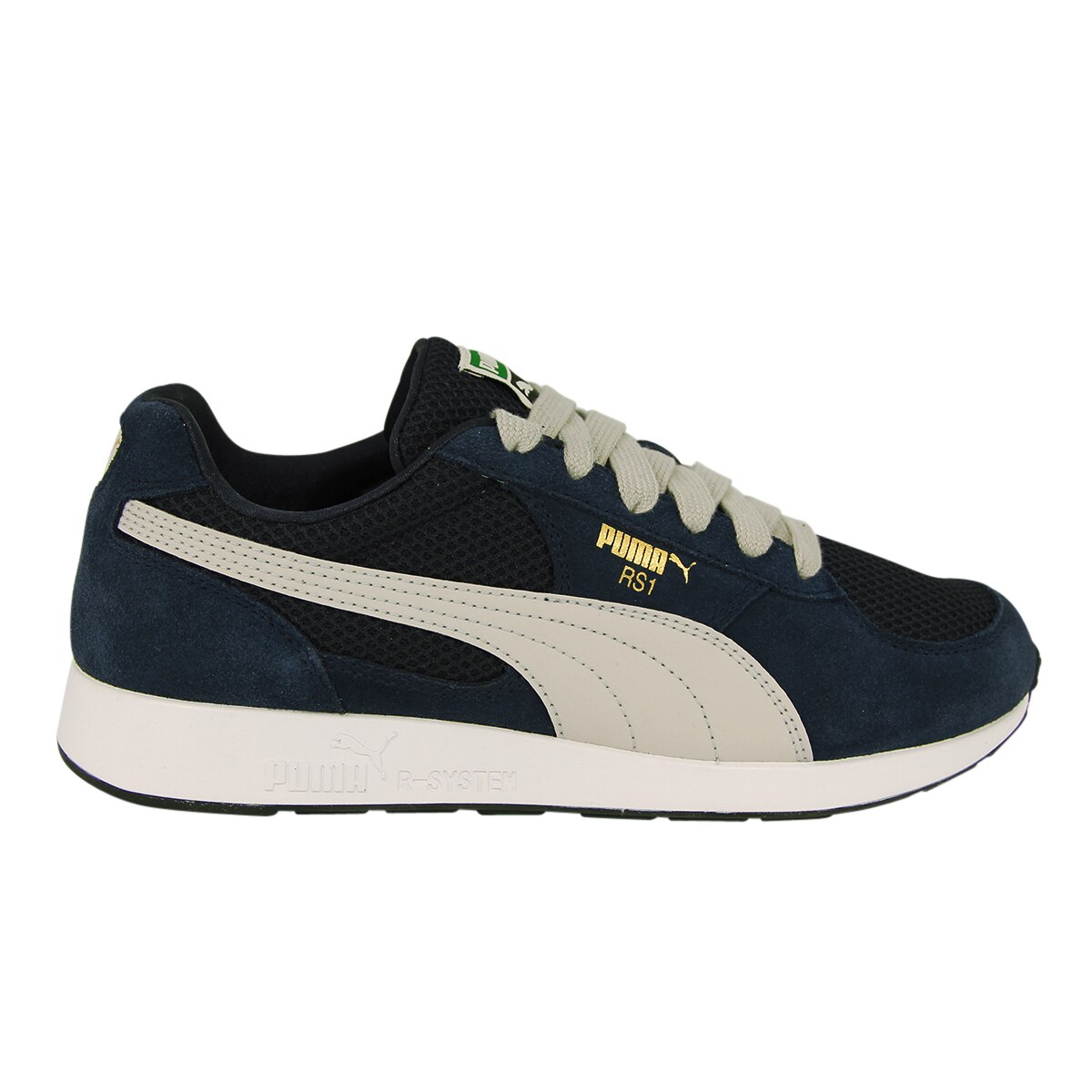 Pantofi sport Puma RS-1 OG, Piele intoarsa/Material sintetic, Albastru inchis, 40 EU