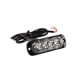 Girofar Led Flexzon, Stroboscopic , 12/24V, Galben, 4 Leduri, Blitz 2 Functii, 97mm/28mm Girofar Led Flexzon, Stroboscopic , 12/24V, Galben, 4 Leduri, Blitz 2 Functii, 97mm/28mm