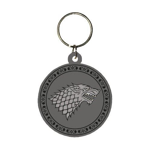 Breloc Cauciuc Game of Thrones Stark 5 cm