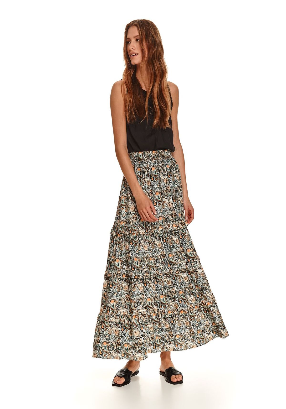 Fusta pentru femei, TOP SECRET, SSD1635, Alb