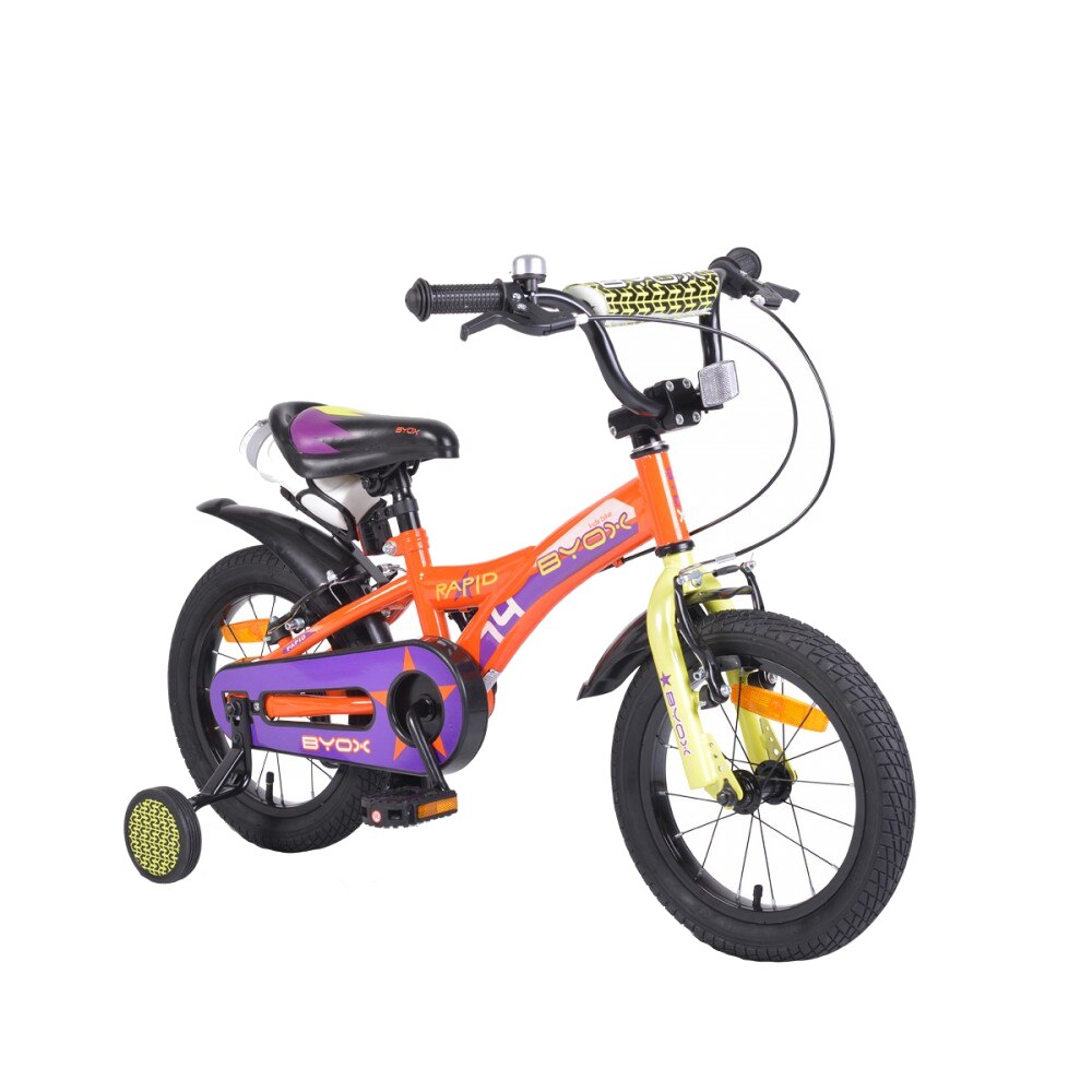 Bicicleta pentru copii Rapid Orange 14 inch