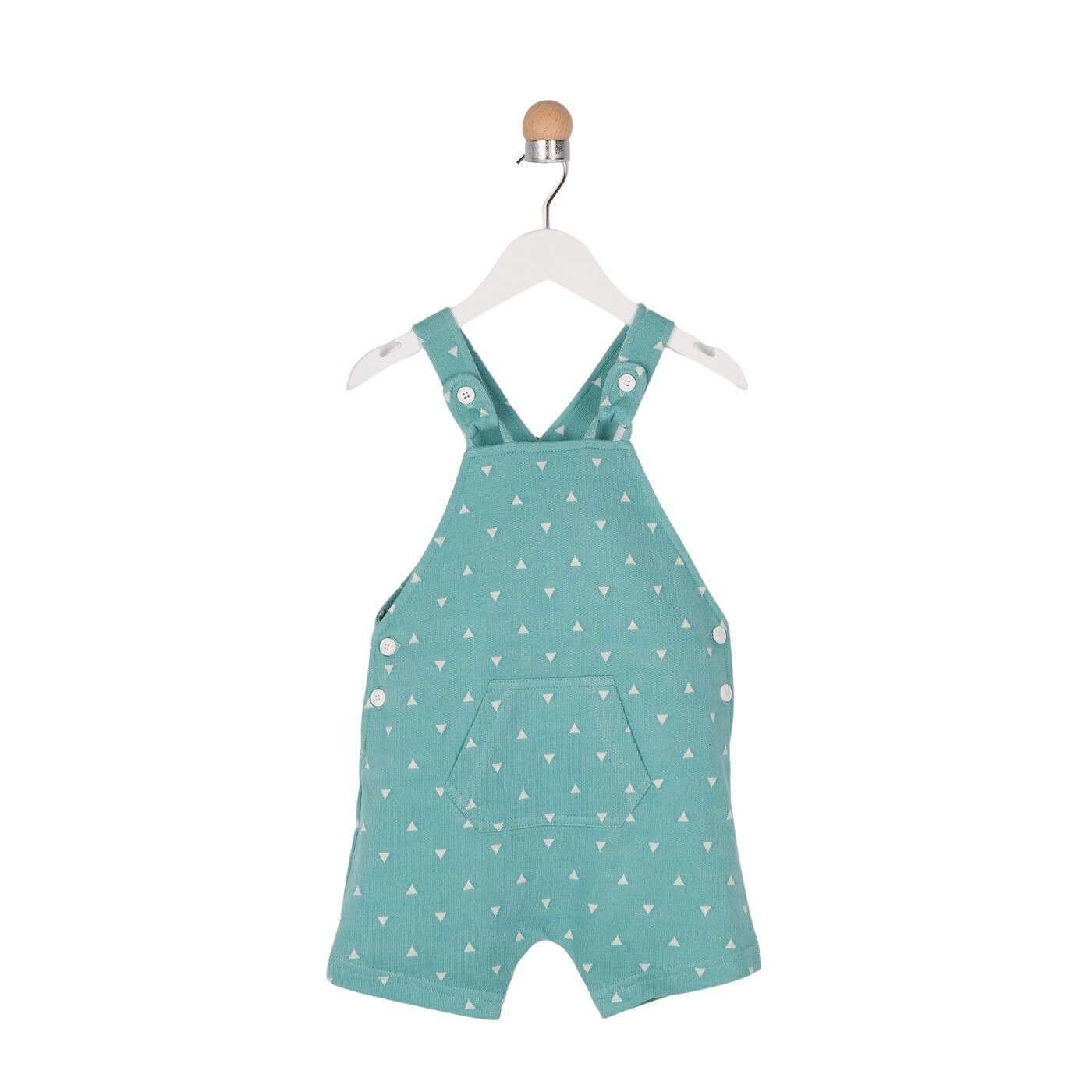 Salopeta pentru baieti, culoare verde menta 1397