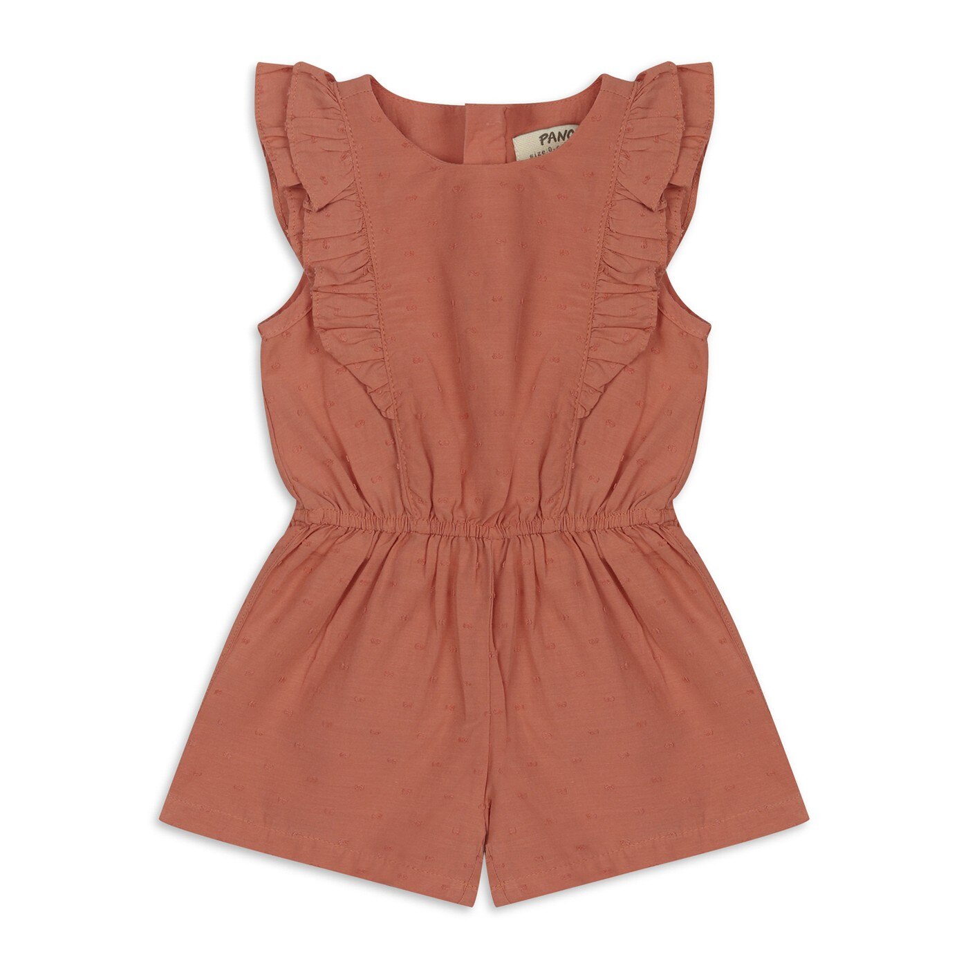 Salopeta pentru fete, culoare somon 2474