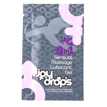 Lubrifiant Pliculet 2 in 1 Sensual Massage Lubricant Gel, 5ml Lubrifiant Pliculet 2 in 1 Sensual Massage Lubricant Gel, 5ml