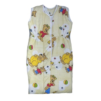 Sac de dormit pentru copii Mini Junior 142-01, Crem 18 luni Sac de dormit pentru copii Mini Junior 142-01, Crem 18 luni