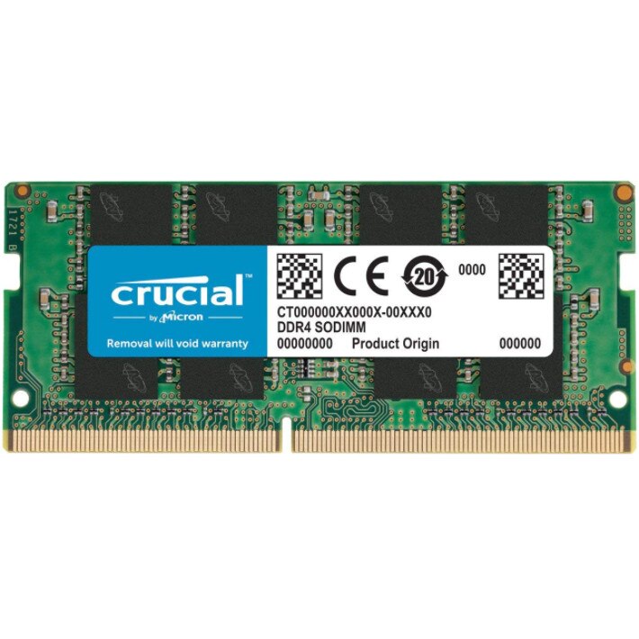 Memorie notebook Crucial, CT16G4SFRA266.M16FRS,16GB, DDR4, 2666MHz, CL19, 1.2v, Black