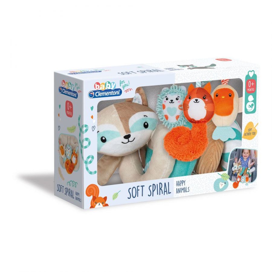 Jucarie de plus Clementoni spirala de agatat la carucior