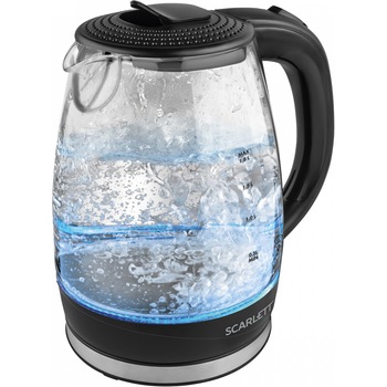 Fierbator electric SC-EK27G53, negru/transparent, 2200 W, 1,7 l Fierbator electric SC-EK27G53, negru/transparent, 2200 W, 1,7 l