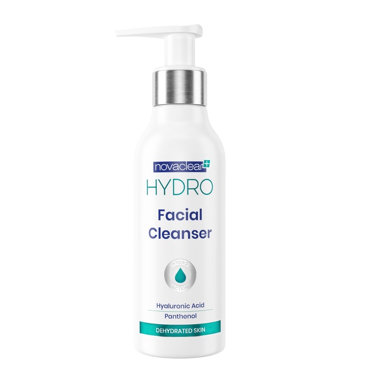 Хидратиращ измиващ гел с 10% хиалуронова киселина, Hydro Novaclear, 150 ml