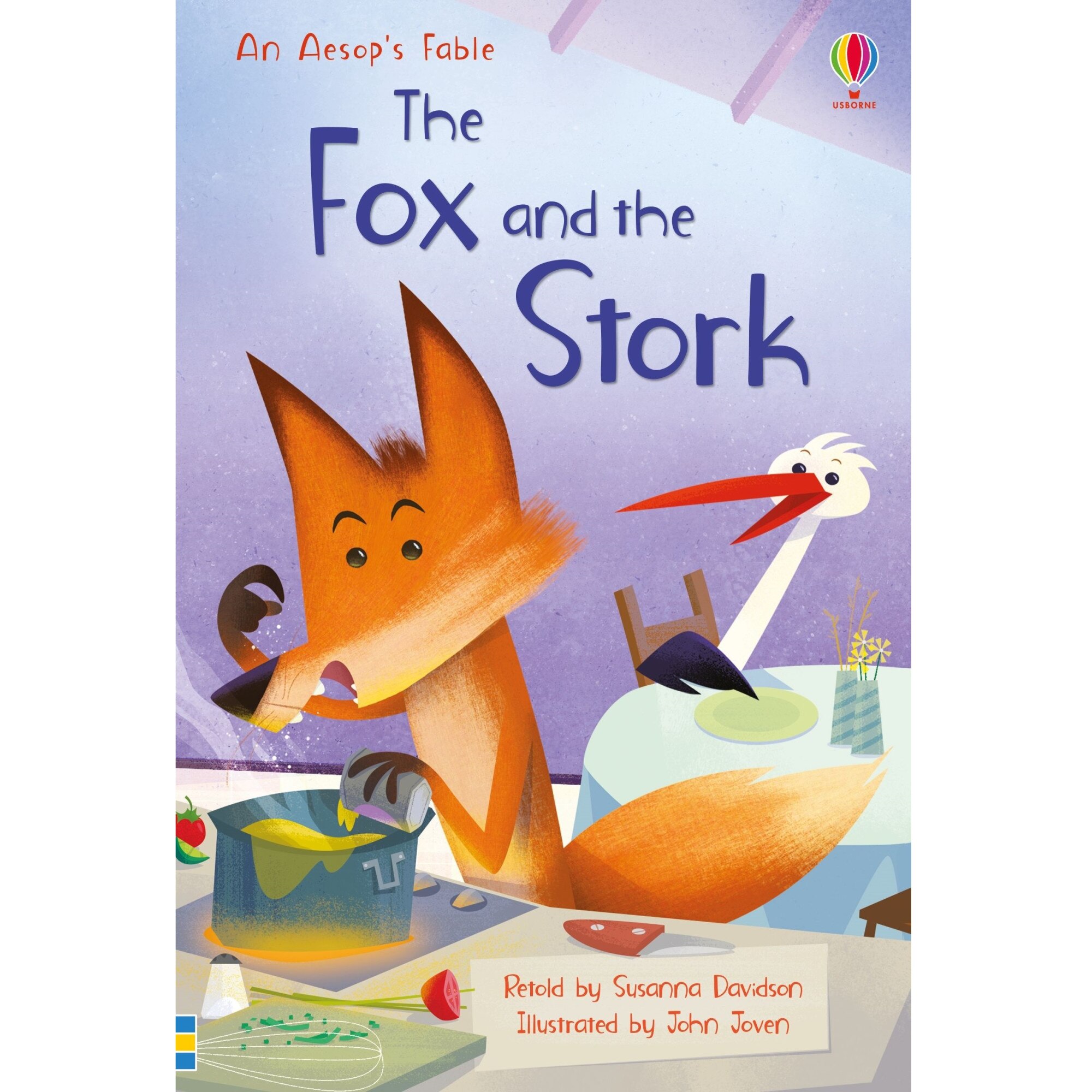 Carte poveste The Fox and the Stork, 48 pagini, Usborne