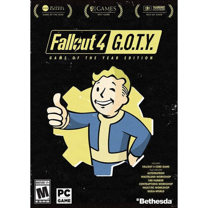 Игра Fallout 4 Game Of The Year Edition Key PC