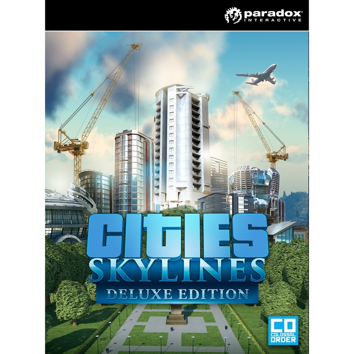 Cities Skylines Deluxe Edition Key PC Játékszoftver