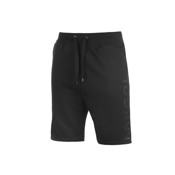 Pantaloni sport barbati Kangol FLC, Bumbac, Negru, XL Pantaloni sport barbati Kangol FLC, Bumbac, Negru, XL