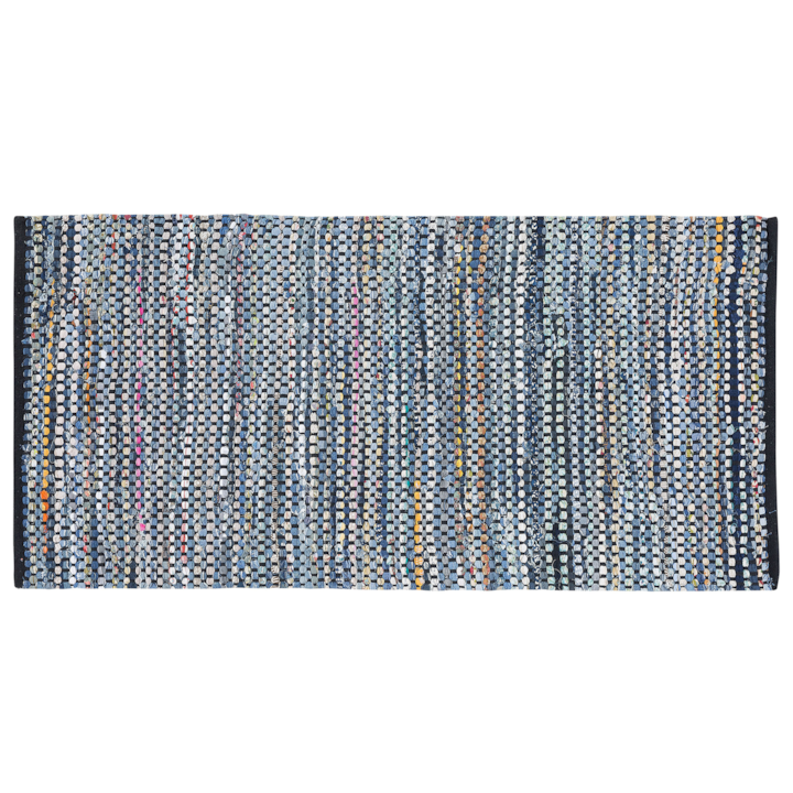 ALANYA Színes szőnyeg - tarka - pamut - 80x150 cm -