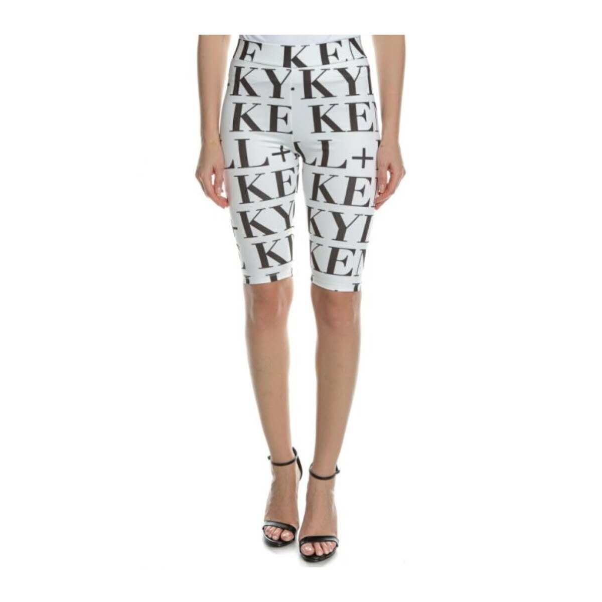 Colanti 3/4 KENDALL + KYLIE, M, Alb/Negru