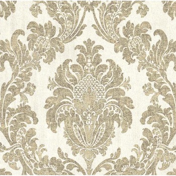 Tapet baroc floral bej-crem, cu aspect de broderie, vinil, superlavabil, Z63020, 10.05 m x 0.53 m Tapet baroc floral bej-crem, cu aspect de broderie, vinil, superlavabil, Z63020, 10.05 m x 0.53 m