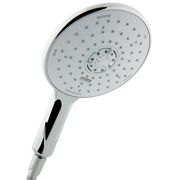 Cap de dus cu 3 functii, Hoffmann, Kiel Plus 6000, Finisaj cromat, 180 mm, Argintiu Cap de dus cu 3 functii, Hoffmann, Kiel Plus 6000, Finisaj cromat, 180 mm, Argintiu
