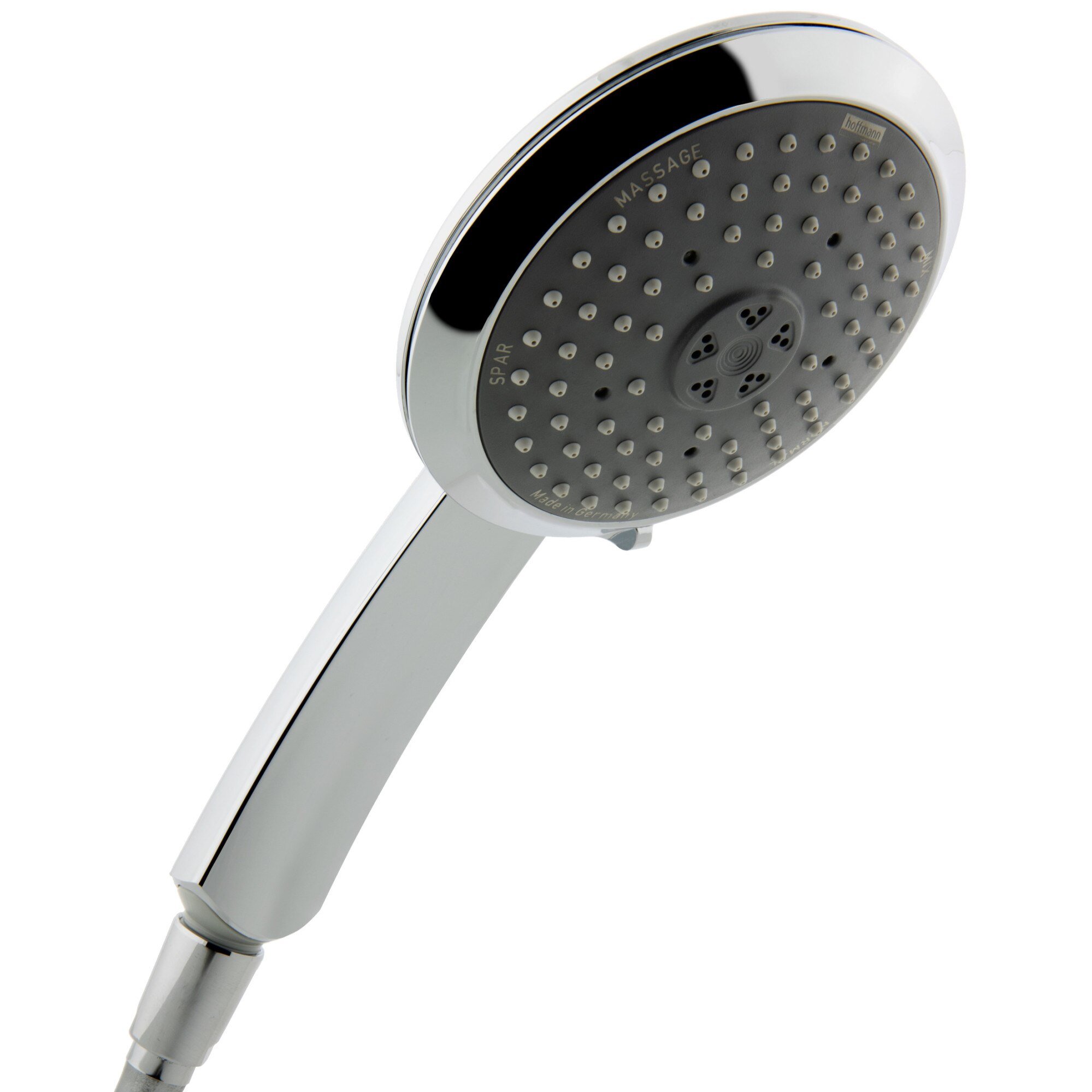 Cap de dus cu 3 functii, Hoffmann, Kiel 5000, Finisaj cromat, 140 mm, Argintiu