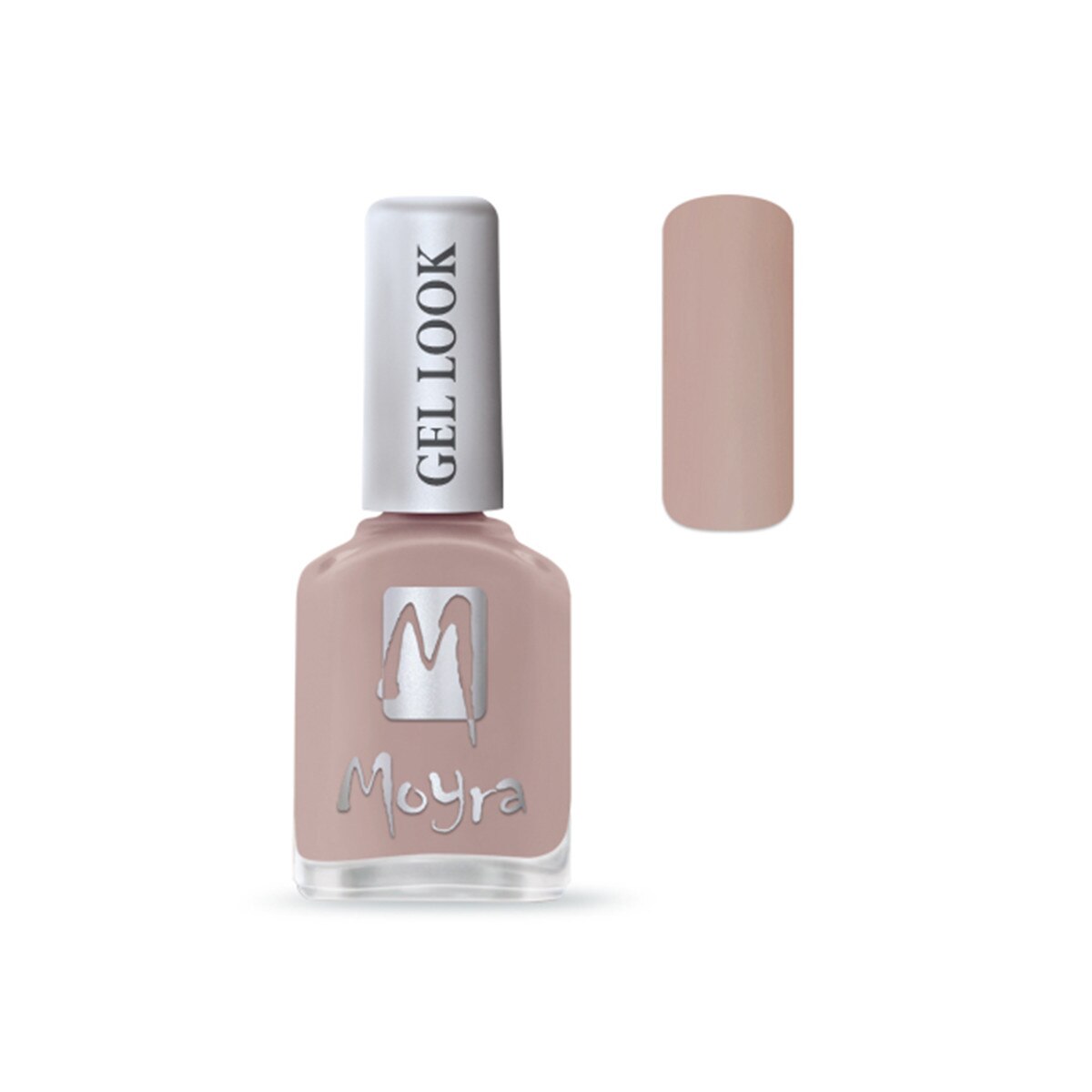 Lacuri de unghii Moyra Gel Look #972, Bej, 12ml