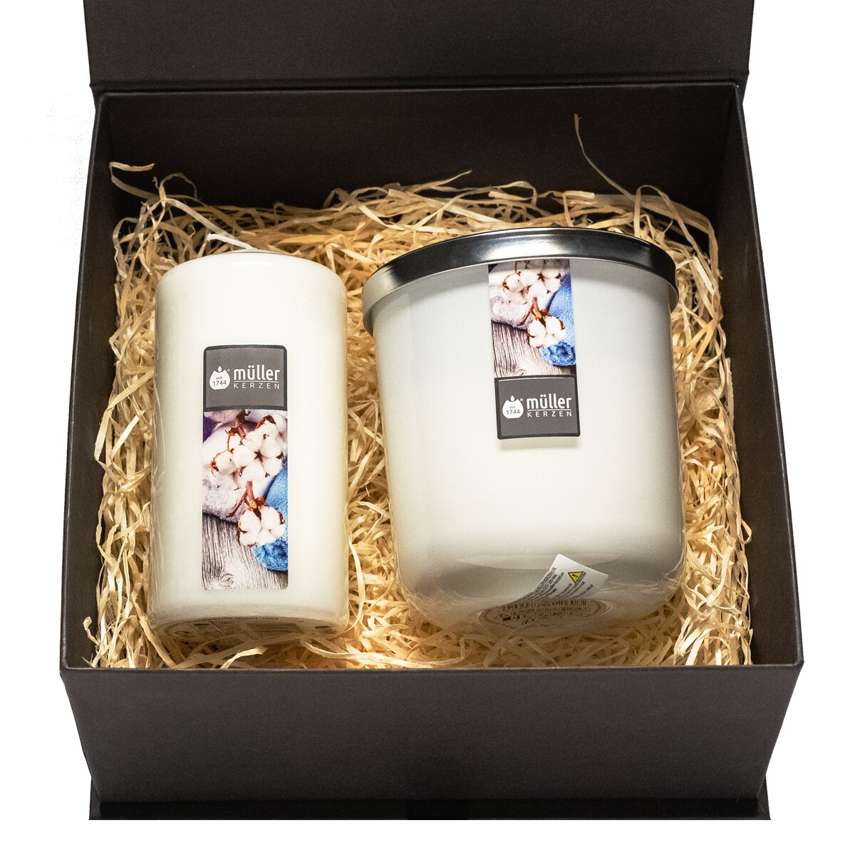 Set 2 lumanari cadou Charm- Soft Cotton