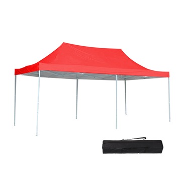 Pavilion cu geanta transport Timeless Tools, 2,9x5,7 m, Schelet metalic, Rosu Pavilion cu geanta transport Timeless Tools, 2,9x5,7 m, Schelet metalic, Rosu