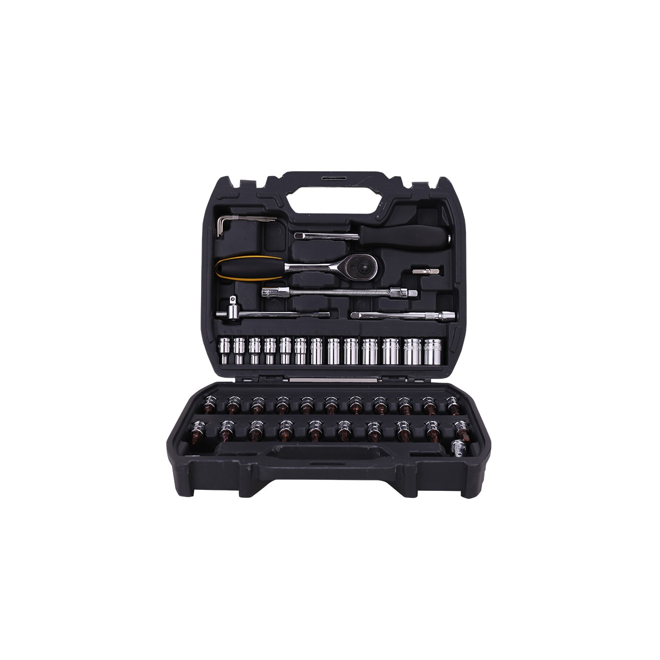 Set 46 de accesorii pentru insurubare Deli Tools EDL1046