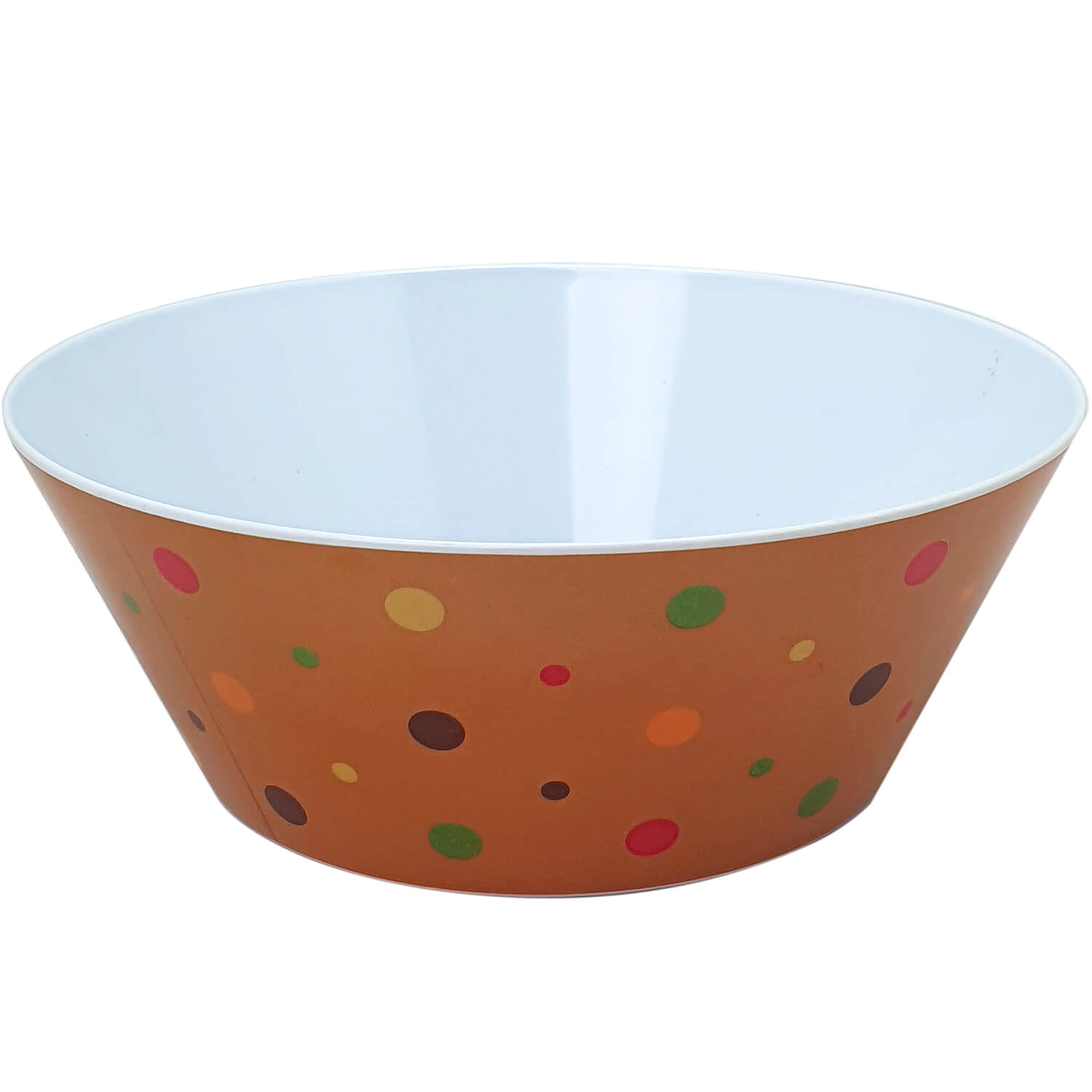 Castron Gemma, rotund, 1.6l, model cu buline, portocaliu, 3 Stx