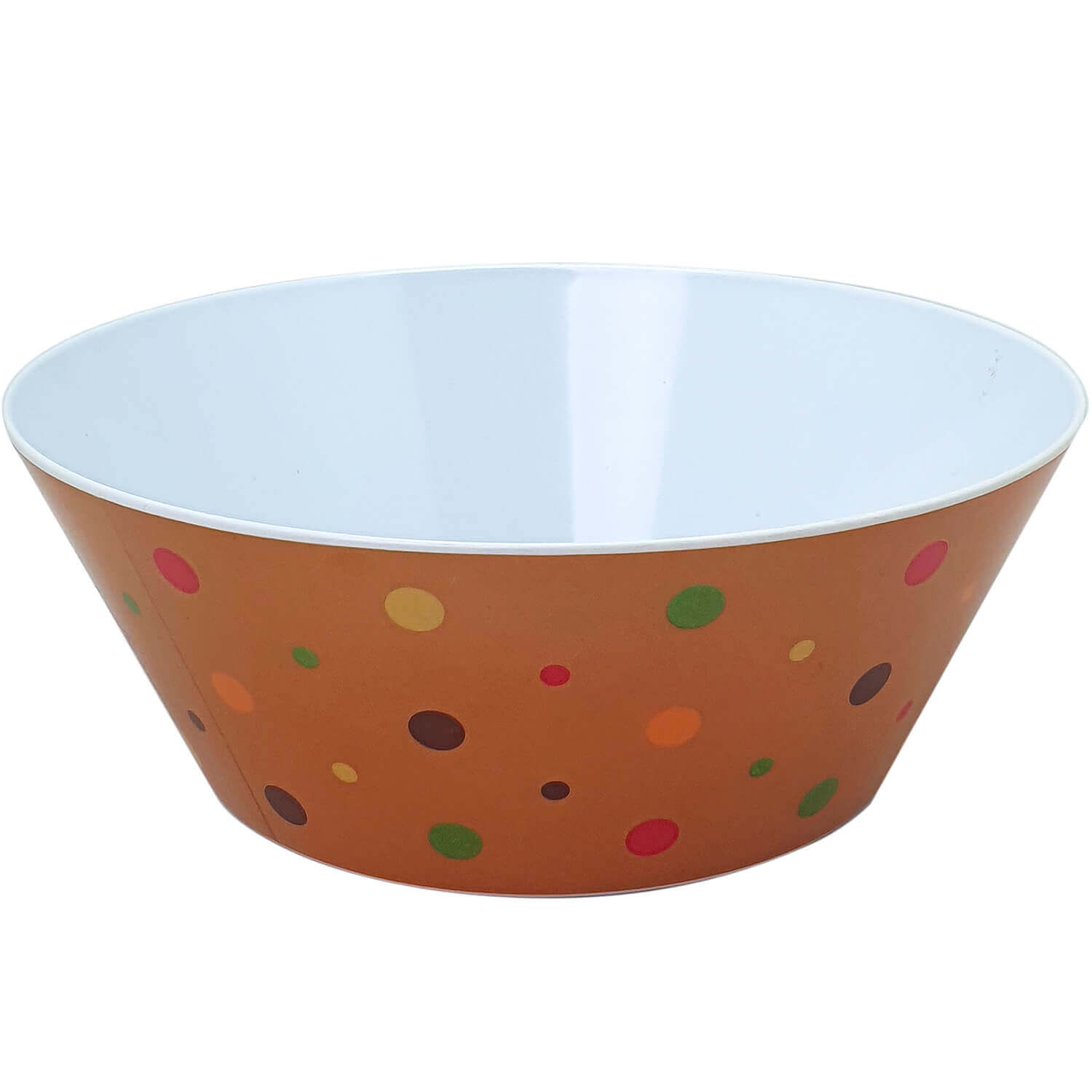 Castron Gemma, rotund, 2.4l, model cu buline, portocaliu, 4 Stx